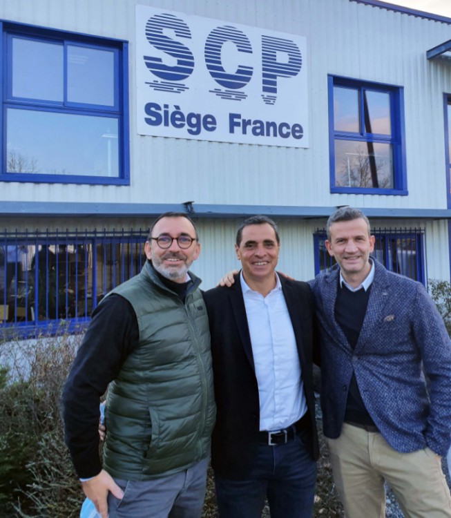 Guillaume Vaganay, Daniel Bos et Carlos Garrido