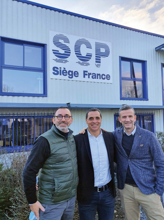 Guillaume VAGANAY, Daniel BOS et Carlos GARRIDO - SCP France