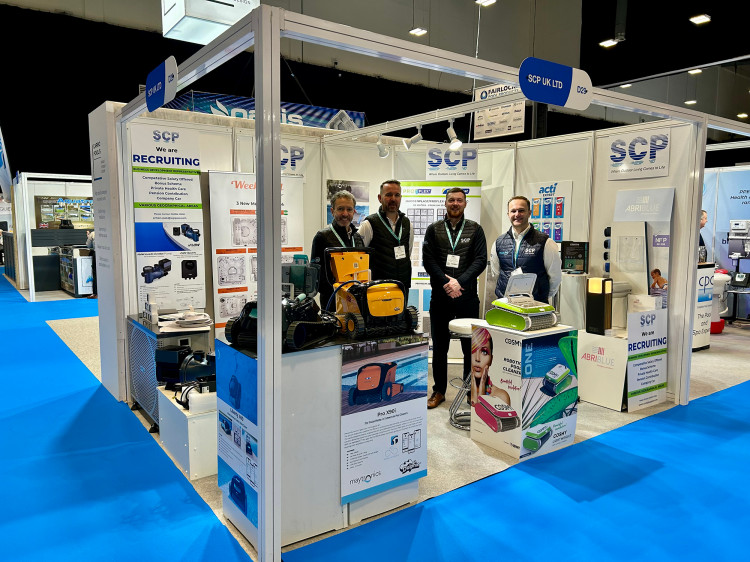 SCP UK' stand at SPATEX 2024