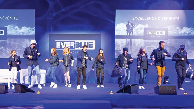 Collection de vêtements Everblue congrès national février 2020