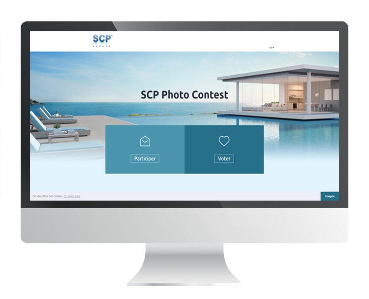 accueil Site MyPoolandSpaContest de SCP