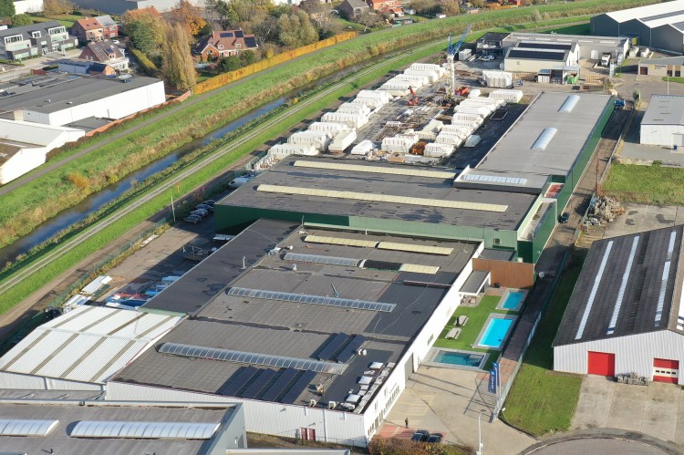 Site de production de Aarschot TSPH piscines