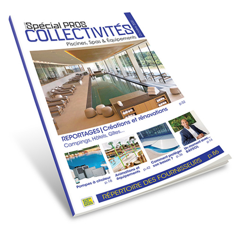 magazine professionnels piscine équipements bien-être Spécial COLLECTIVITES 2020