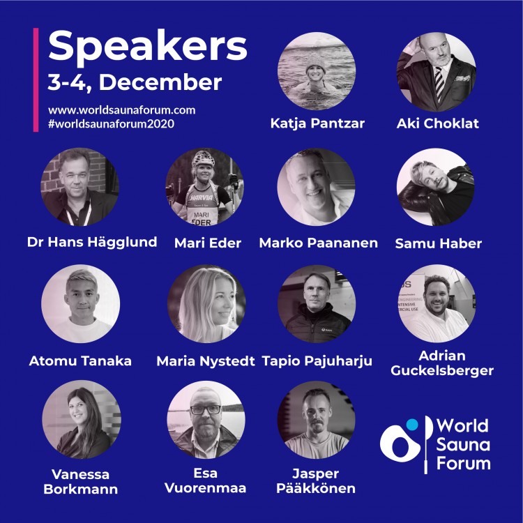 Speaker World Sauna Forum 2020