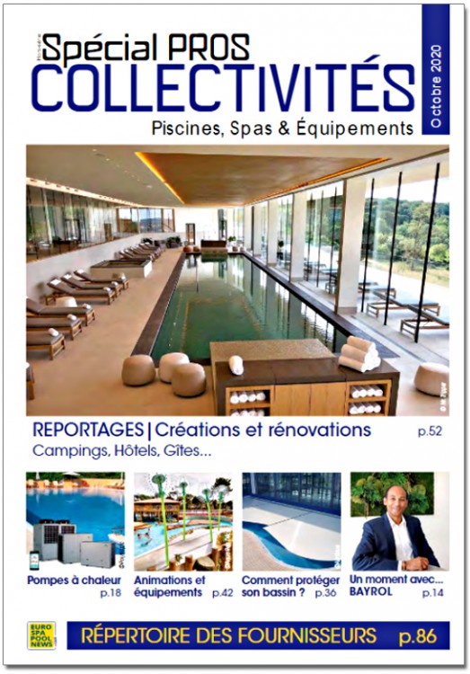 Spécial COLLECTIVITES n°5 magazine piscine et spa EuroSpaPoolNews 2020