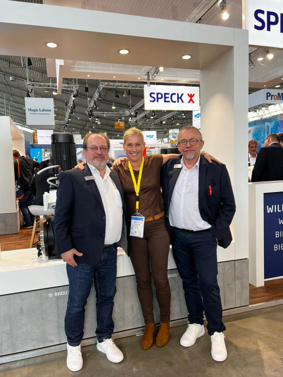 Speck Pumpen et Katrien Willemse interbad 2022