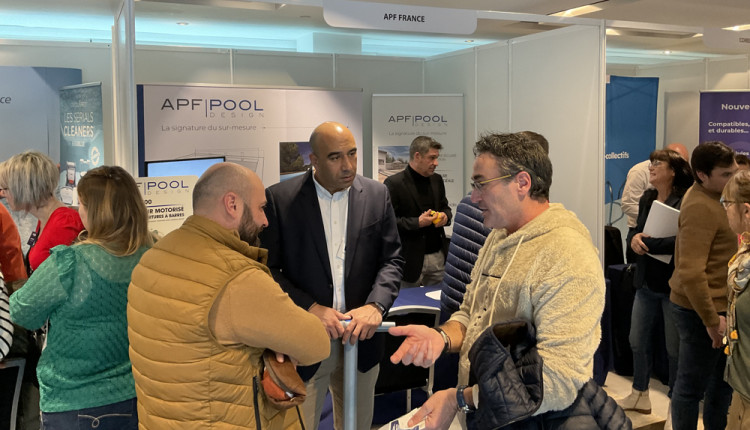 Stand d'APF Pool Design au Congrès Annuel d'Everblue