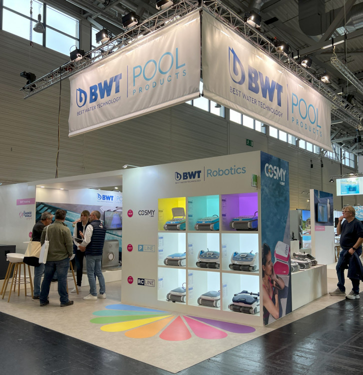 BWT stand at aquanale 2023
