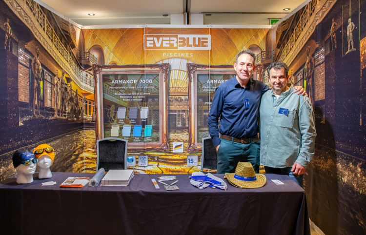 Stand d'Elbe au séminaire d'Everblue