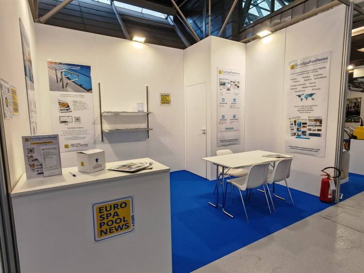 Stand di EuroSpaPoolNews a ForumPiscine 2024