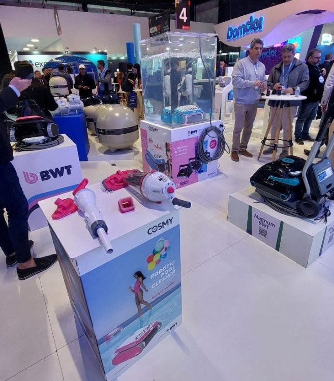 Les robots BWT exposés à Expolazer