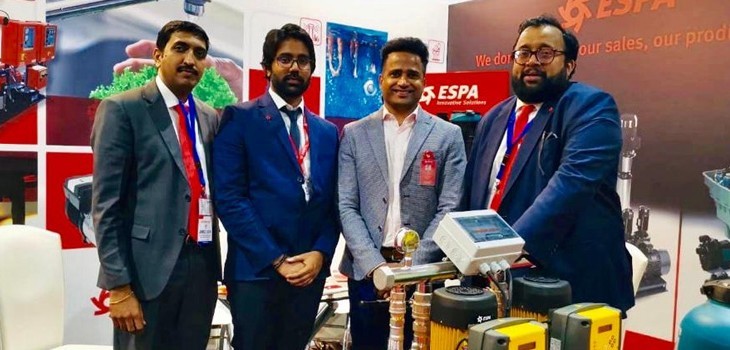 ESPA middle east team at SONEX Exhibition 2019