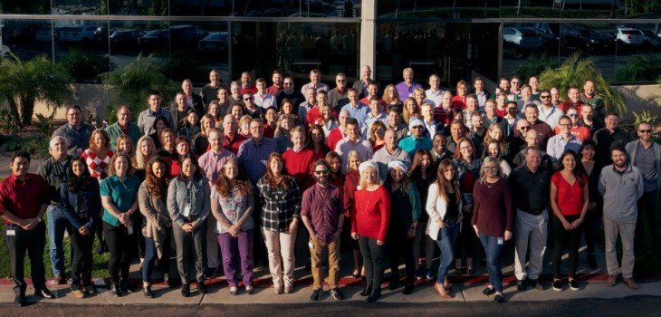 Watkins Wellness team in front of the offices