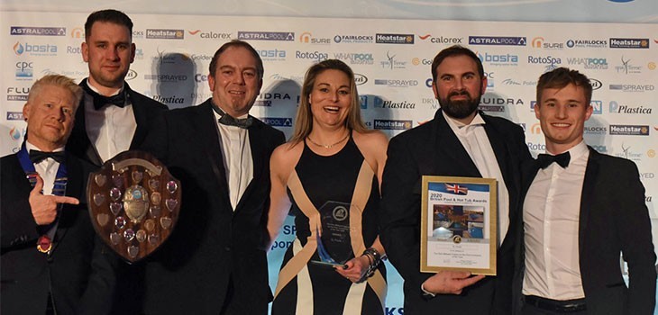 XL Pools awarded as SPATA's 2020 British Pool & Hot Tub Awards 