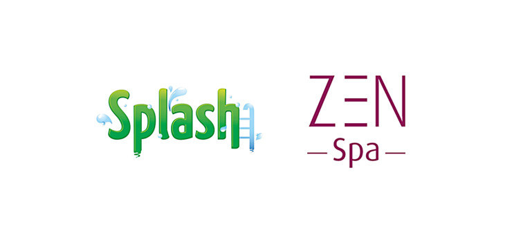 Logos de Splash y Zen Spa