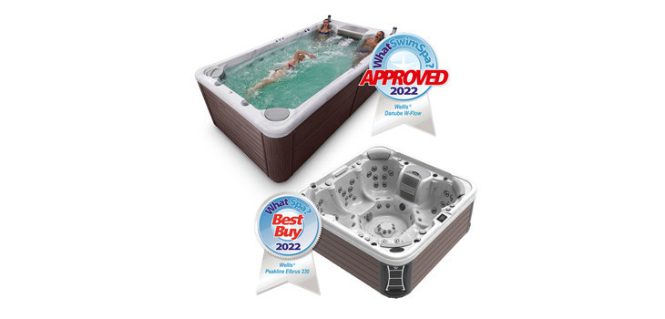 What Spa? and What SwimSpa ? awards for Wellis models