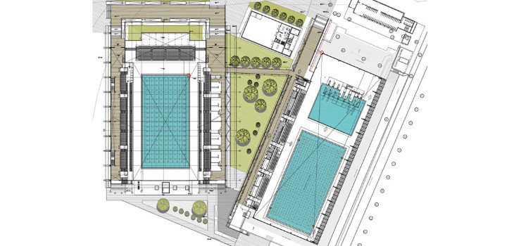 Plan of the extension project Fluidra