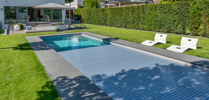 swimming pool with cover Pool Konzept