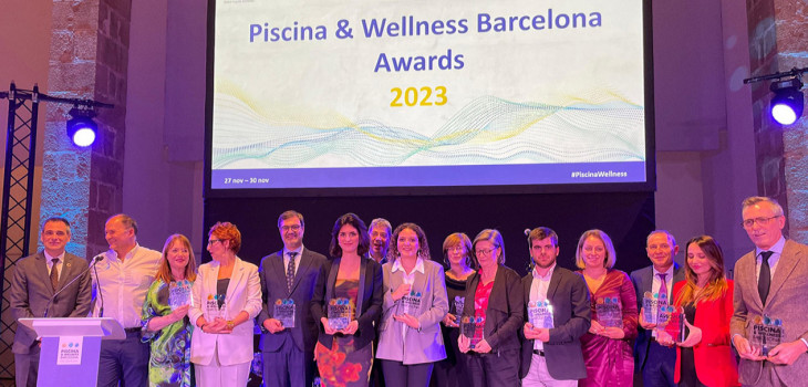 The winners of the Piscina & Wellness Barcelona Awards 2023