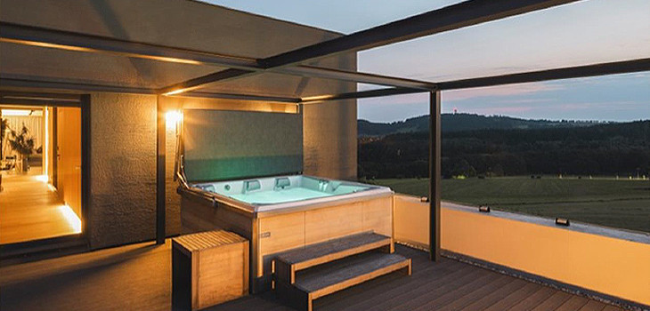 USSPA Gold Standard in the category of Residential Hot Tubs £14,000 and over BISHTA award