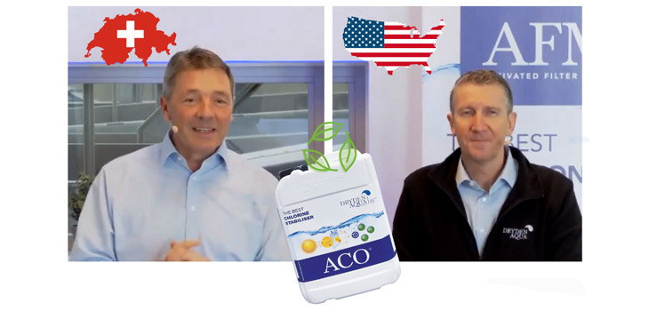 Dominik Graf und Philipp Meyer bei der Dryden Aqua Pool Academy