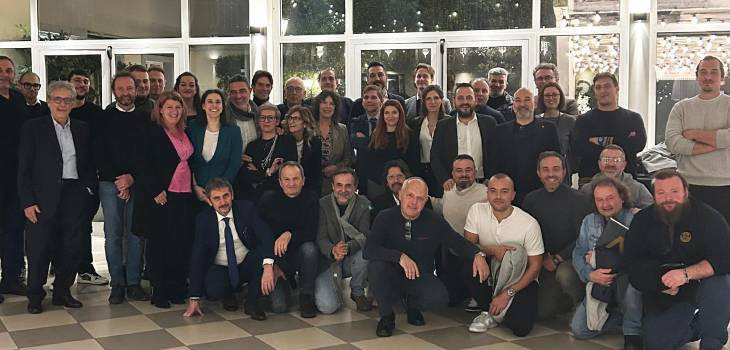 Il team di Acquanet - Fonte: Acquanet