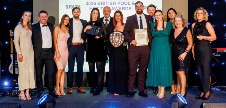 Centurion Leisure wins the Dick Millward Trophy for Pool Contractor of the Year
