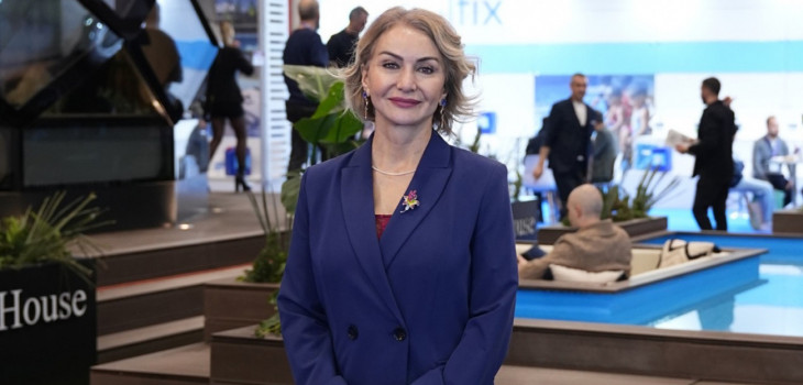 Nergis Aslan, CEO of Tureks International Exhibition