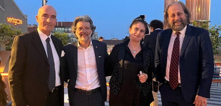 Cesare Iuri, Ferruccio Alessandria, Maira Cacucci e Antonello Petrucci