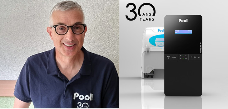 Philippe grard et Le Poolsquad de Pool Technologie 30 ans