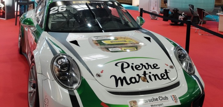 porsche team martinet by Alméras stand A l'eau de Source salon du SETT 2019