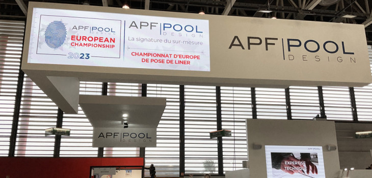 Le concours annoncé sur le stand APF Pool Design à Piscine Global Europe