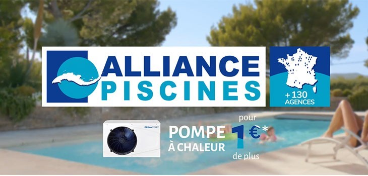 Alliance Piscines campagne TV nationale