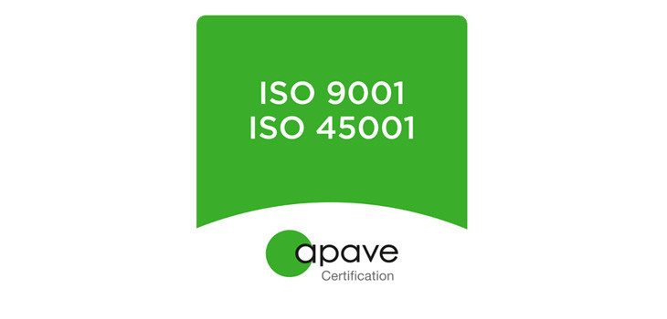 certification ISO 9001 et ISO 45001