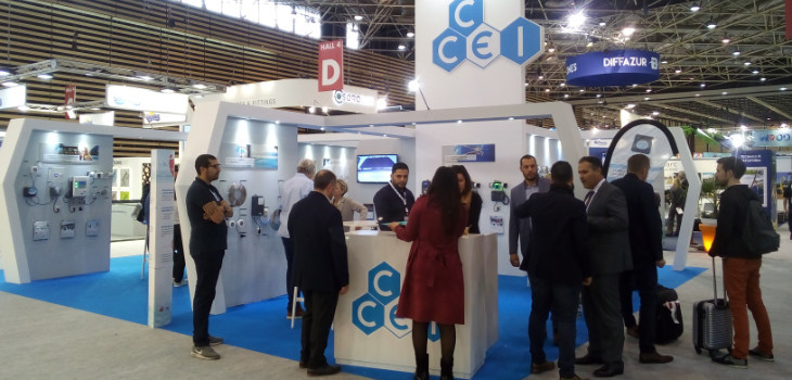 stand CCEI salons professionnels piscine