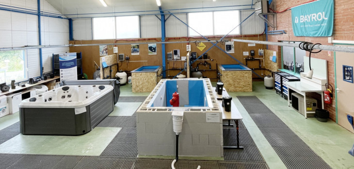 Plateau technique de formation &agrave; l'UFA de Wagnonville - Douai