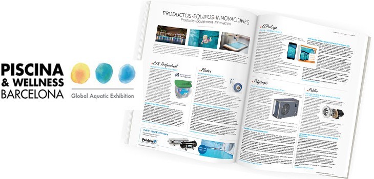 periodico Piscine spa feria Piscina & Wellness 2019 Barcelona