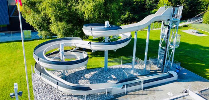 Toboggan aquatique Musttob d'Edsun