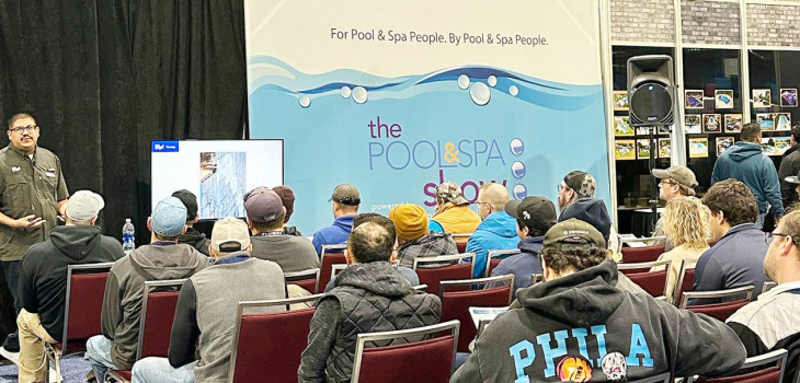 L'une des conférences à Pool & Spa Show 2024 Atlantic City