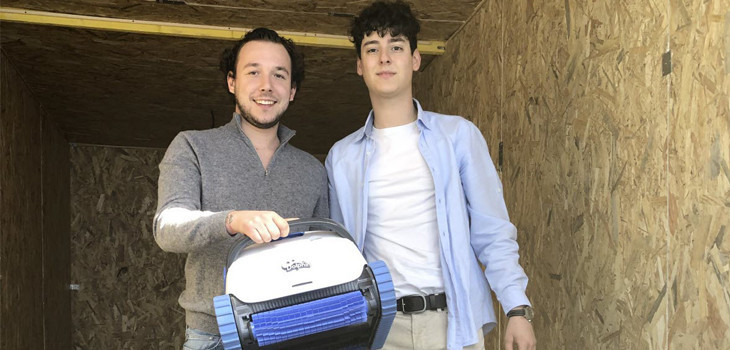 Clement Barioz et Cesar Traverse créateurs du Local Piscine