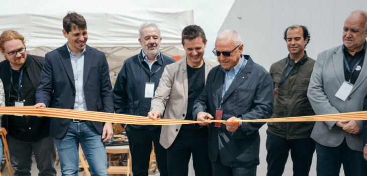 Inauguración centro productivo y oficinas Iberspa a Cervera el 7 de mayo de 2022