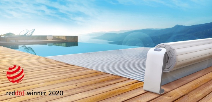 couverture automatique hors sol piscine Maytronics Cover solaire