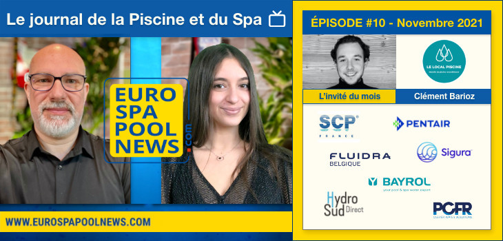 L'actualité des professionnels de la piscine et du spa du mois de novembre 2021