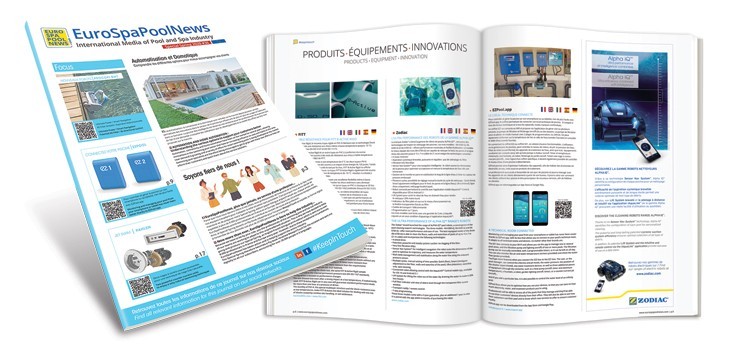 #KeepInTouch journal professionnels européens industrie Piscine Spa 