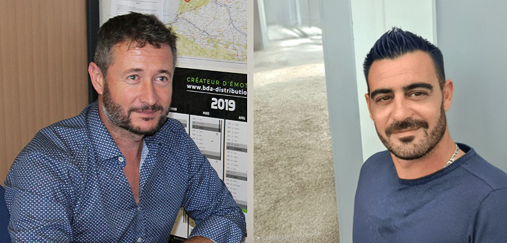Manu Martinez (UFA de Pierrelatte) et Benjamin Vié (CAP FORMATIONS)