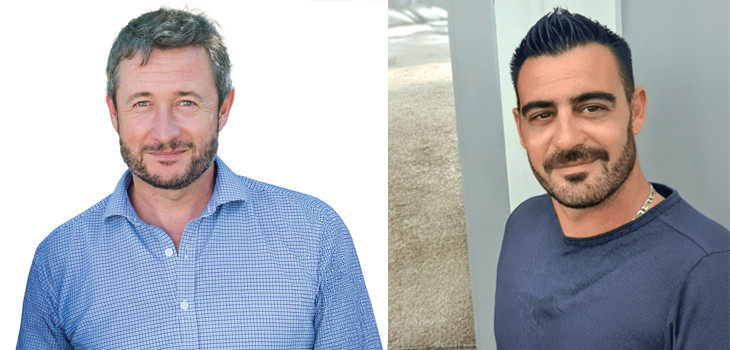 Manu Martinez (UFA de Pierrelatte) et Benjamin Vié (CAP FORMATIONS)