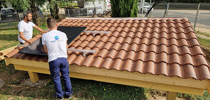 Atelier pratique de pose de PolySolar Energy System