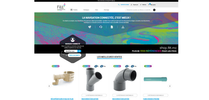 Nouveau site e-commerce shop.fitt.mc