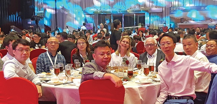 richard chouraqui et lindy Ren convention annuelle pisciniers chine canton representant Ocedis