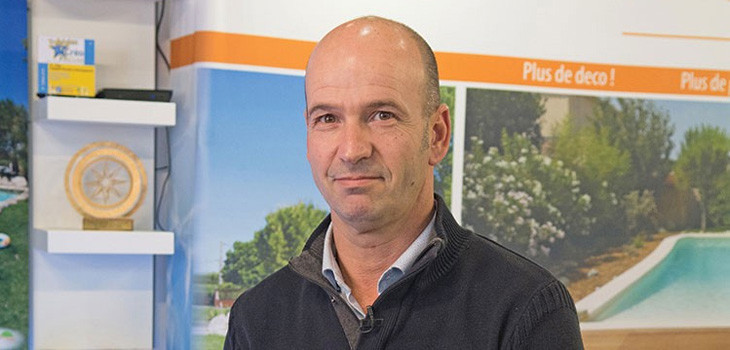 Jérôme Brens, créateur et dirigeant du réseau Piscine Plage